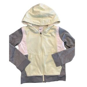 Nike Boys XS Thermafit Zip Up Athletic Performance Hoodie